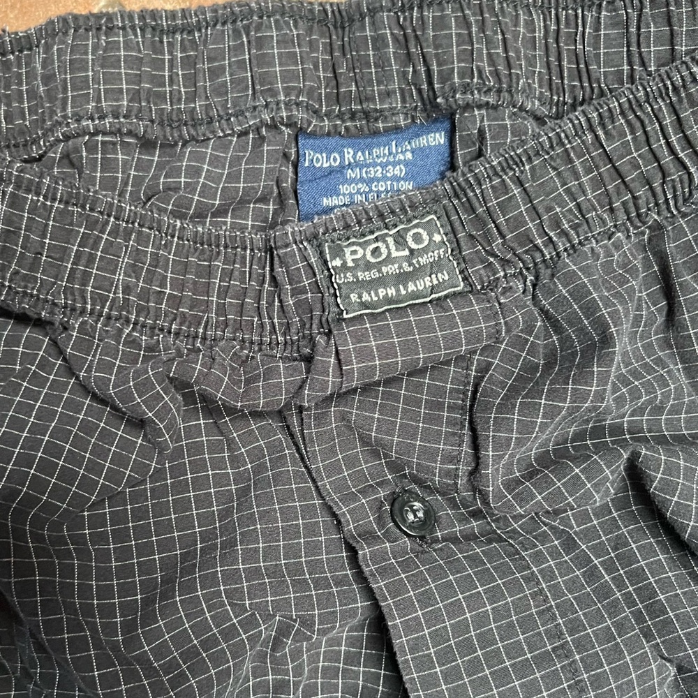 Black Ralph Lauren Polo Pajama Pants